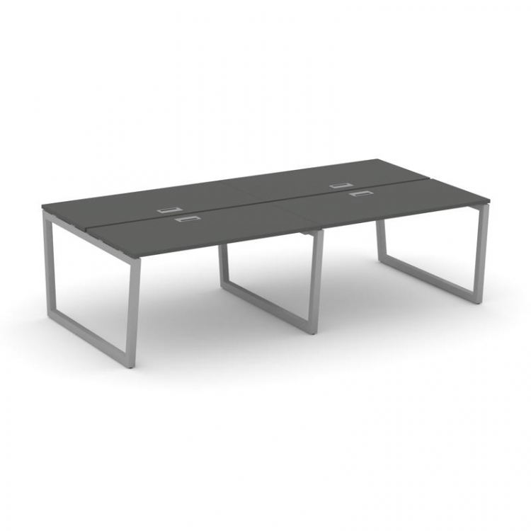 Style Project Рабочая станция 2-х сторон. SN-5T2.DRS-054 Антрацит/Металл Серый/Заглушка Пластик Сере