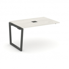 Style Project Проходной наб. элем. перег. стола SN-5T2.NSPRG-001 Дуб Наварра/Металл Антрацит/Заглушк