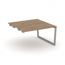 Style Project Стол-приставка к опор. элем. SN-5T2.DPRS-013 Дуб Табак/Металл Серый/Заглушка Пластик С