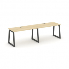 Style Project Рабочая станция 1 сторон. SN-5T1.ORS-013 Акация Лорка/Металл Антрацит/Заглушка Пластик