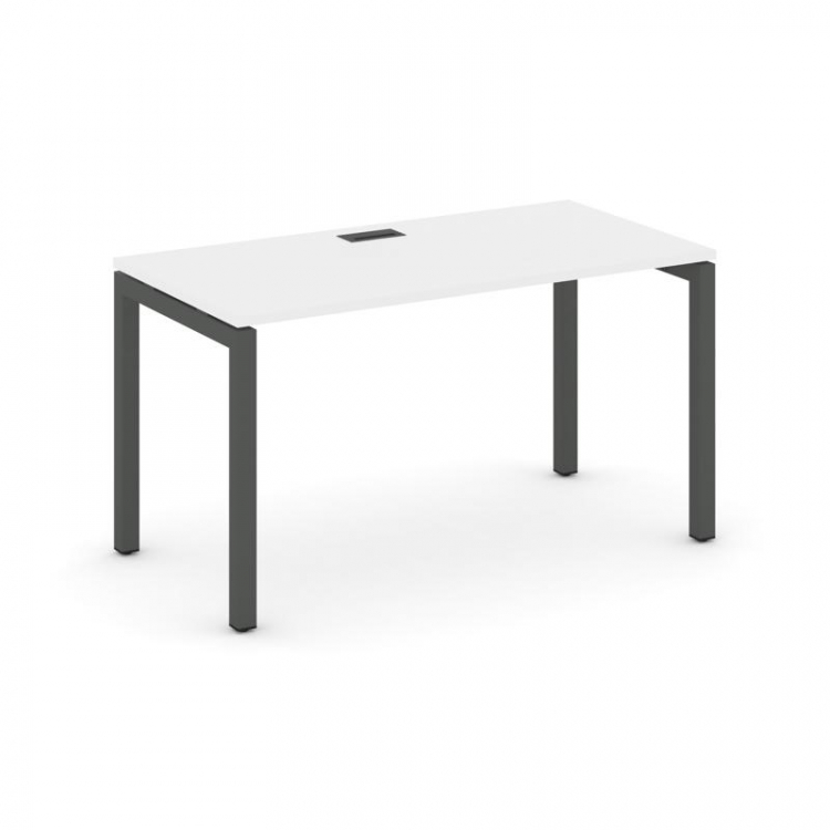 Style Project Стол письменный SN-5P.SP-003 Белый/Металл Антрацит 1380*600*750