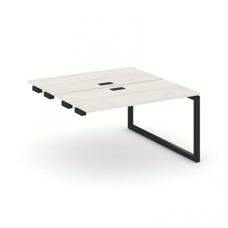 Style Project Стол-приставка к опор. элем. SN-5O.DPRS-014 Дуб Наварра/Металл Черный 1580*1432*750