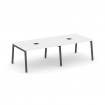 Style Project Стол переговорный SN-5A.SPRG-042 Белый/Металл Антрацит 2360*1180*750