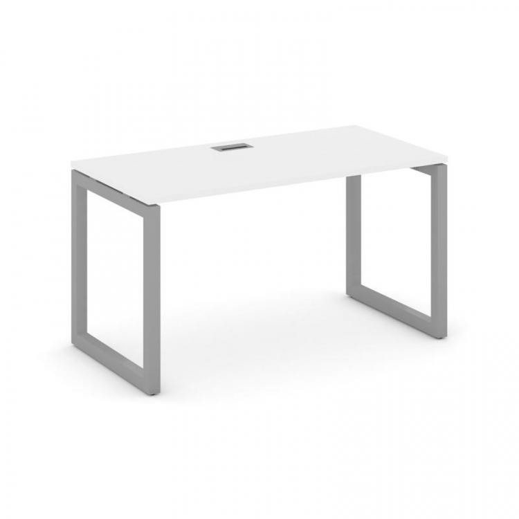Style Project Стол письменный SN-5O.SP-023 Белый/Металл Серый 1380*800*750