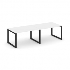 Style Project Стол переговорный SN-5O.SPRG-014.3 Белый/Металл Черный 3160*980*750