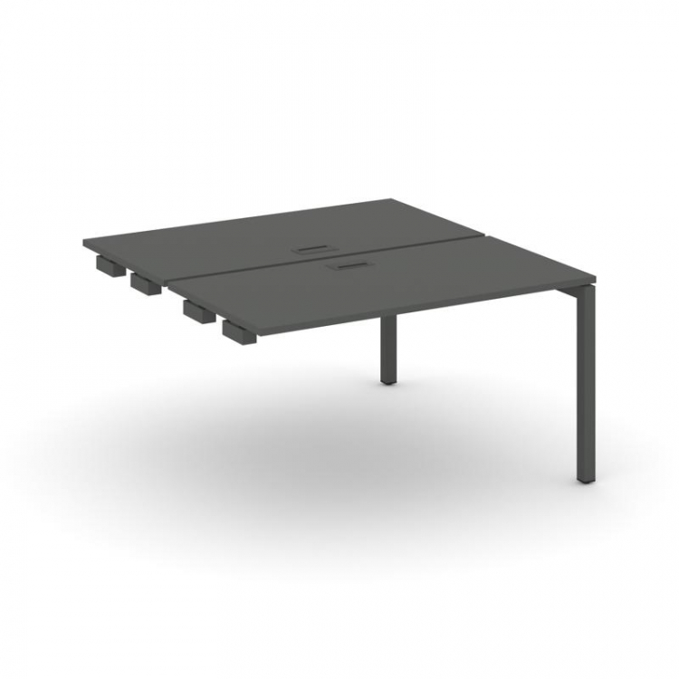 Style Project Стол-приставка к опор. элем. SN-5P.DPRS-003 Антрацит/Металл Антрацит 1380*1232*750