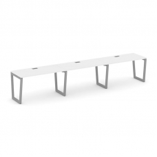 Style Project Рабочая станция 1 сторон. SN-5T2.ORS-041 Белый/Металл Серый/Заглушка Пластик Серебро 2