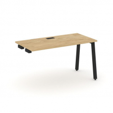 Style Project Стол-приставка к опор. элем. SN-5A.OPRS-021 Тиквуд Светлый/Металл Черный 980*800*750