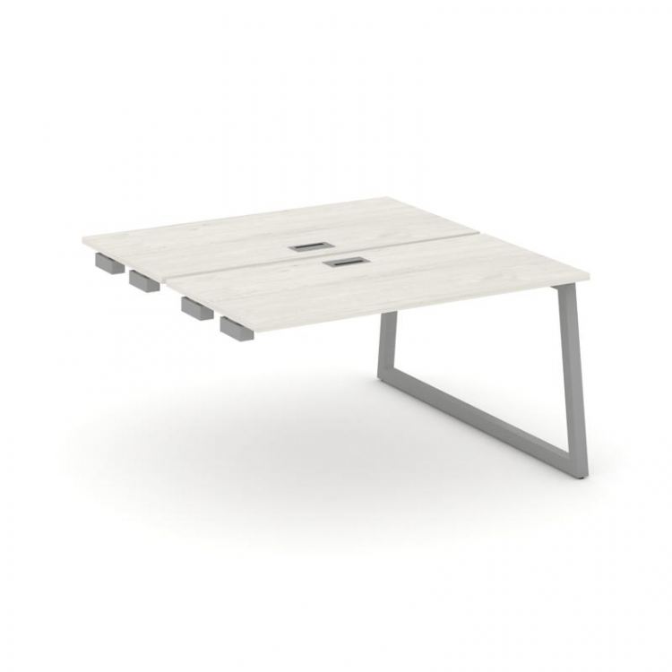 Style Project Стол-приставка к опор. элем. SN-5T1.DPRS-013 Дуб Наварра/Металл Серый/Заглушка Пластик