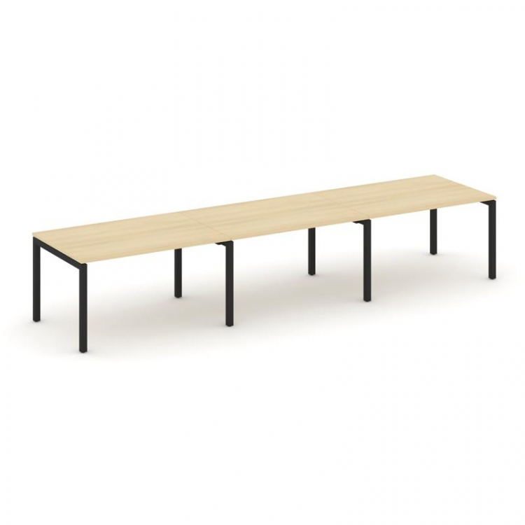 Style Project Стол переговорный SN-5P.SPRG-021.3 Акация Лорка/Металл Черный 2940*980*750