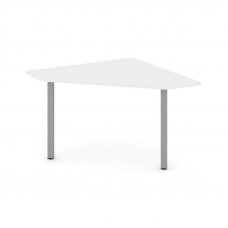 Style Project Угловой элемент перег. стола SN-5.UPRG-031 Белый/Металл Серый 1180*1180*750