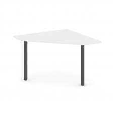 Style Project Угловой элемент перег. стола SN-5.UPRG-031 Белый/Металл Антрацит 1180*1180*750