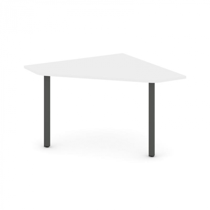 Стайл Проджект Угловой элемент перег. стола SN-5.UPRG-031 Белый/Металл Антрацит 1180*1180*750