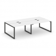 Style Project Рабочая станция 2-х сторон. SN-5O.DRS-034 Белый/Металл Антрацит 3160*1232*750