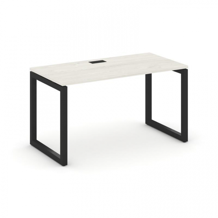 Style Project Стол письменный SN-5O.SP-004 Дуб Наварра/Металл Черный 1580*600*750