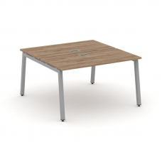 Style Project Рабочая станция 2-х сторон. SN-5A.DRS-004 Дуб Табак/Металл Серый 1580*1232*750