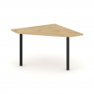 Style Project Угловой элемент перег. стола SN-5.UPRG-031 Тиквуд Светлый/Металл Черный 1180*1180*750