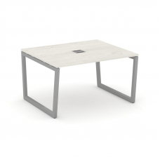 Style Project Стол переговорный SN-5T2.SPRG-032 Дуб Наварра/Металл Серый/Заглушка Металл Серый 1180*