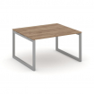 Style Project Стол переговорный SN-5O.SPRG-033.3 Дуб Табак/Металл Серый 1380*1180*750