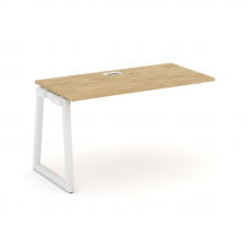 Style Project Проходной наб. элем. SN-5T1.ONRS-014 Тиквуд Светлый/Металл Белый/Заглушка Пластик Белы