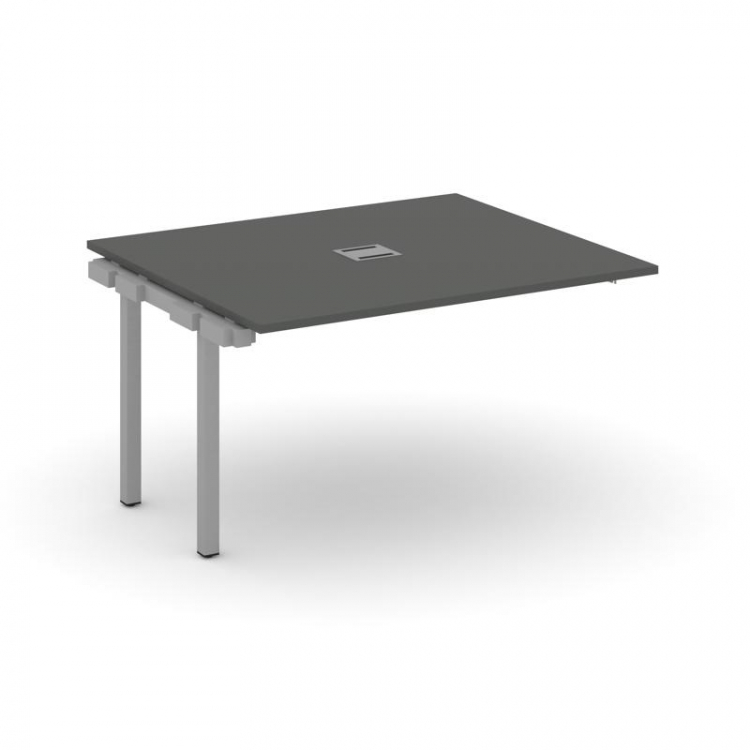 Style Project Проходной наб. элем. перег. стола SN-5P.NSPRG-032 Антрацит/Металл Серый 1180*1180*750