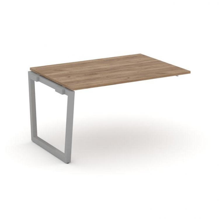 Style Project Проходной наб. элем. перег. стола SN-5T2.NSPRG-001.3 Дуб Табак/Металл Серый 980*980*75