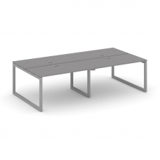 Стайл Проджект Рабочая станция двухсторонняя SN-5O.DRS-044 Серый Пепел/Металл Серый 3160*1432*750