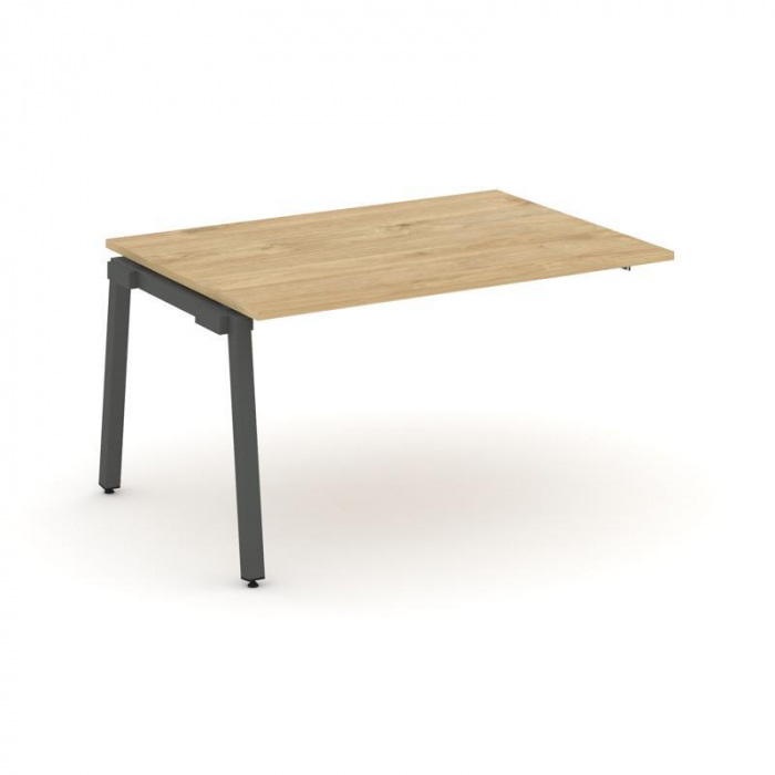 Style Project Проходной наб. элем. перег. стола SN-5A.NSPRG-004.3 Тиквуд Светлый/Металл Антрацит 158