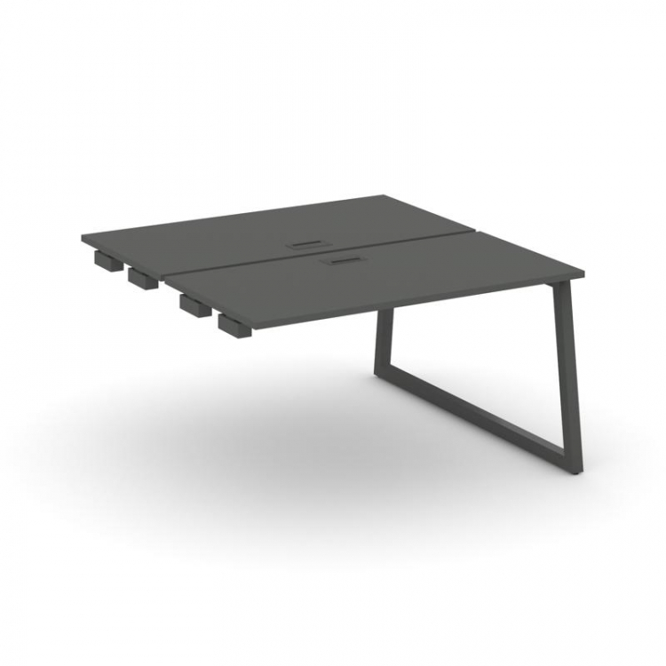 Style Project Стол-приставка к опор. элем. SN-5T1.DPRS-014 Антрацит/Металл Антрацит/Черный Пластик 1