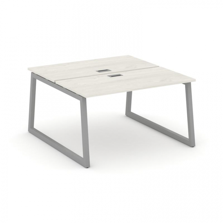 Style Project Рабочая станция 2-х сторон. SN-5T1.DRS-014 Дуб Наварра/Металл Серый/Заглушка Пластик С