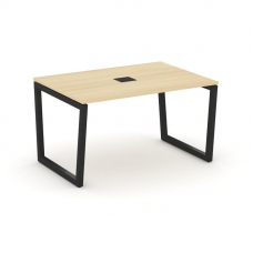 Style Project Стол переговорный SN-5T2.SPRG-001 Акация Лорка/Металл Черный/Заглушка Металл Черный 98