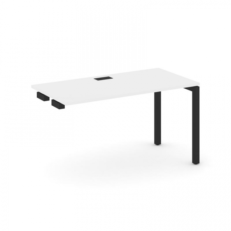 Style Project Стол-приставка к опор. элем. SN-5P.OPRS-012 Белый/Металл Черный 1180*700*750