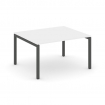 Style Project Стол переговорный SN-5P.SPRG-032.3 Белый/Металл Антрацит 1180*1180*750