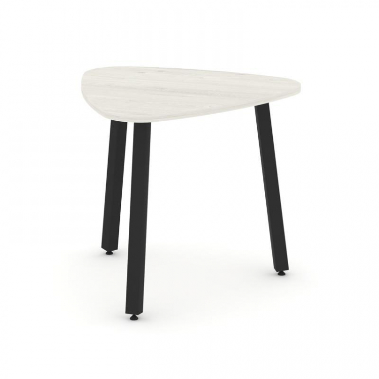 Style Project Стол переговорный SN-5.SPRG-70.3 Дуб Наварра/Металл Черный 900*900*750