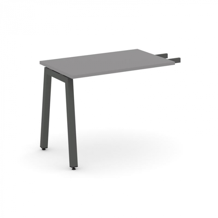 Стайл Проджект Брифинг приставка SN-5A.BR-001 Серый Пепел/Металл Антрацит 580*600*750