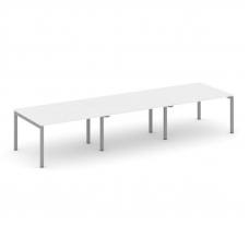 Style Project Стол переговорный SN-5P.SPRG-053.3 Белый/Металл Серый 4410*1180*750