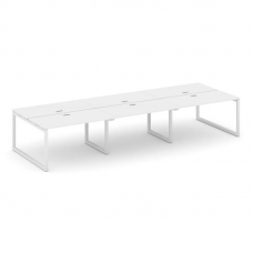 Style Project Рабочая станция 2-х сторон. SN-5O.DRS-084 Белый/Металл Белый 4740*1632*750