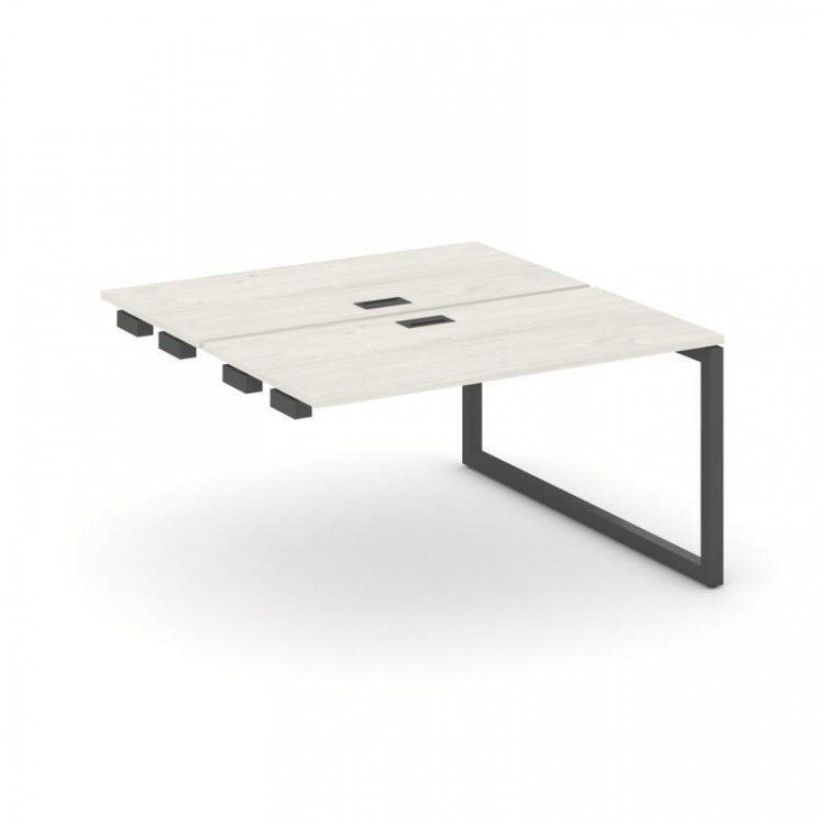 Style Project Стол-приставка к опор. элем. SN-5O.DPRS-014 Дуб Наварра/Металл Антрацит 1580*1432*750