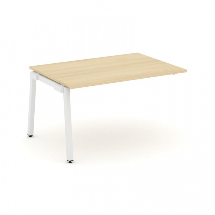 Style Project Проходной наб. элем. перег. стола SN-5A.NSPRG-003.3 Акация Лорка/Металл Белый 1380*980