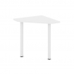 Style Project Угловой элемент стола SN-5.USP-001 Белый/Металл Белый 600*600*750