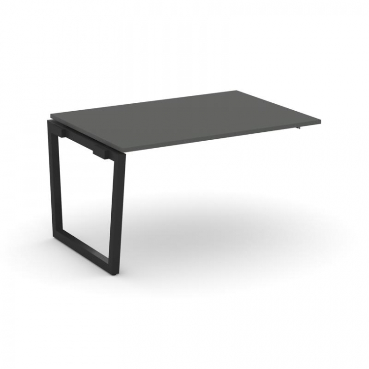 Style Project Проходной наб. элем. перег. стола SN-5T2.NSPRG-003.3 Антрацит/Металл Черный 1380*980*7