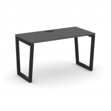 Style Project Стол письменный SN-5T2.SP-011 Антрацит/Металл Черный/Заглушка Пластик Черный 980*700*7