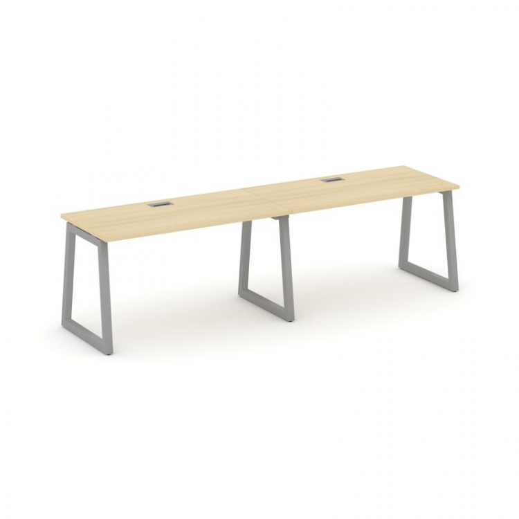 Style Project Рабочая станция 1 сторон. SN-5T1.ORS-014 Акация Лорка/Металл Серый/Заглушка Пластик Се