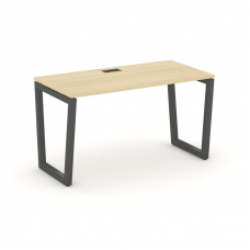 Style Project Стол письменный SN-5T2.SP-022 Акация Лорка/Металл Антрацит/Заглушка Пластик Черный 118