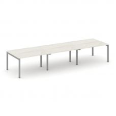 Style Project Стол переговорный SN-5P.SPRG-053.3 Дуб Наварра/Металл Серый 4410*1180*750