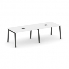 Style Project Стол переговорный SN-5A.SPRG-012 Белый/Металл Антрацит 2360*980*750