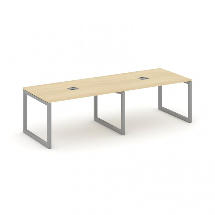 Style Project Стол переговорный SN-5O.SPRG-012 Акация Лорка/Металл Серый 2360*980*750