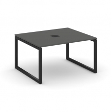 Стайл Проджект Стол переговорный SN-5O.SPRG-033 Антрацит/Металл Черный 1380*1180*750