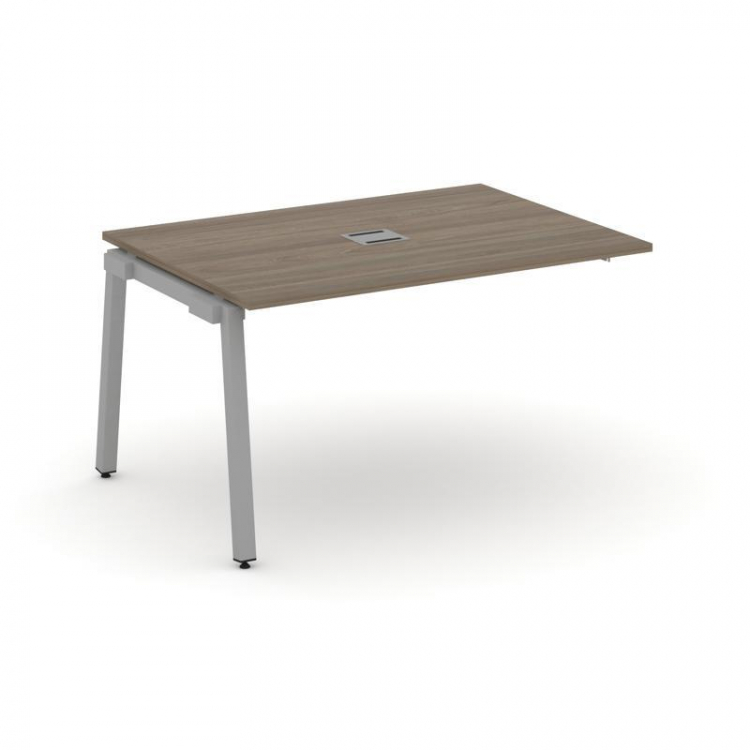 Style Project Проходной наб. элем. перег. стола SN-5A.NSPRG-003 Вяз Благородный/Металл Серый 1380*98