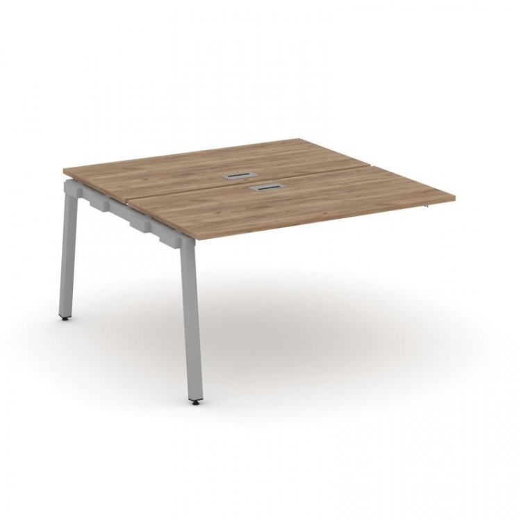 Style Project Проходной наб. элем. SN-5A.DNRS-003 Дуб Табак/Металл Серый 1380*1232*750